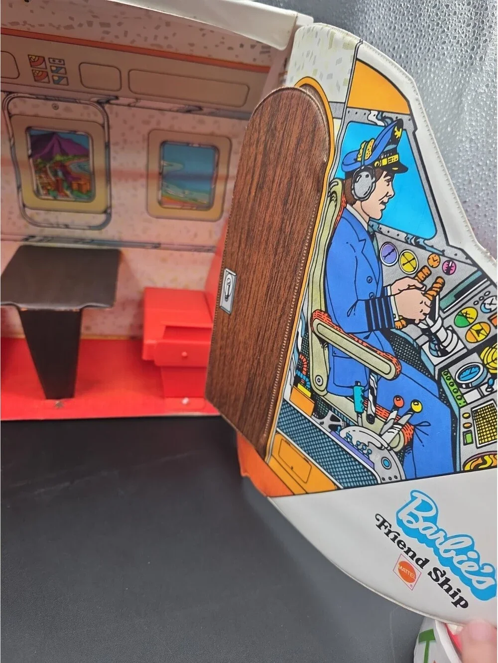 Vintage 1970's Friendship Barbie Plane